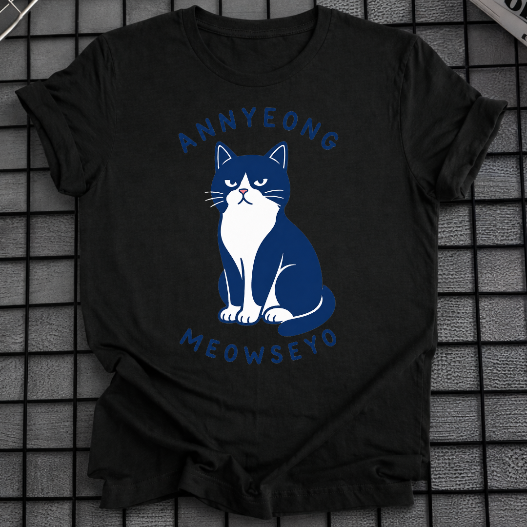 ANNYEONG MEOWSEYO T-SHIRT