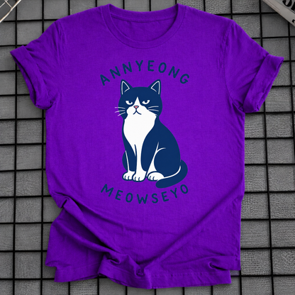 ANNYEONG MEOWSEYO T-SHIRT