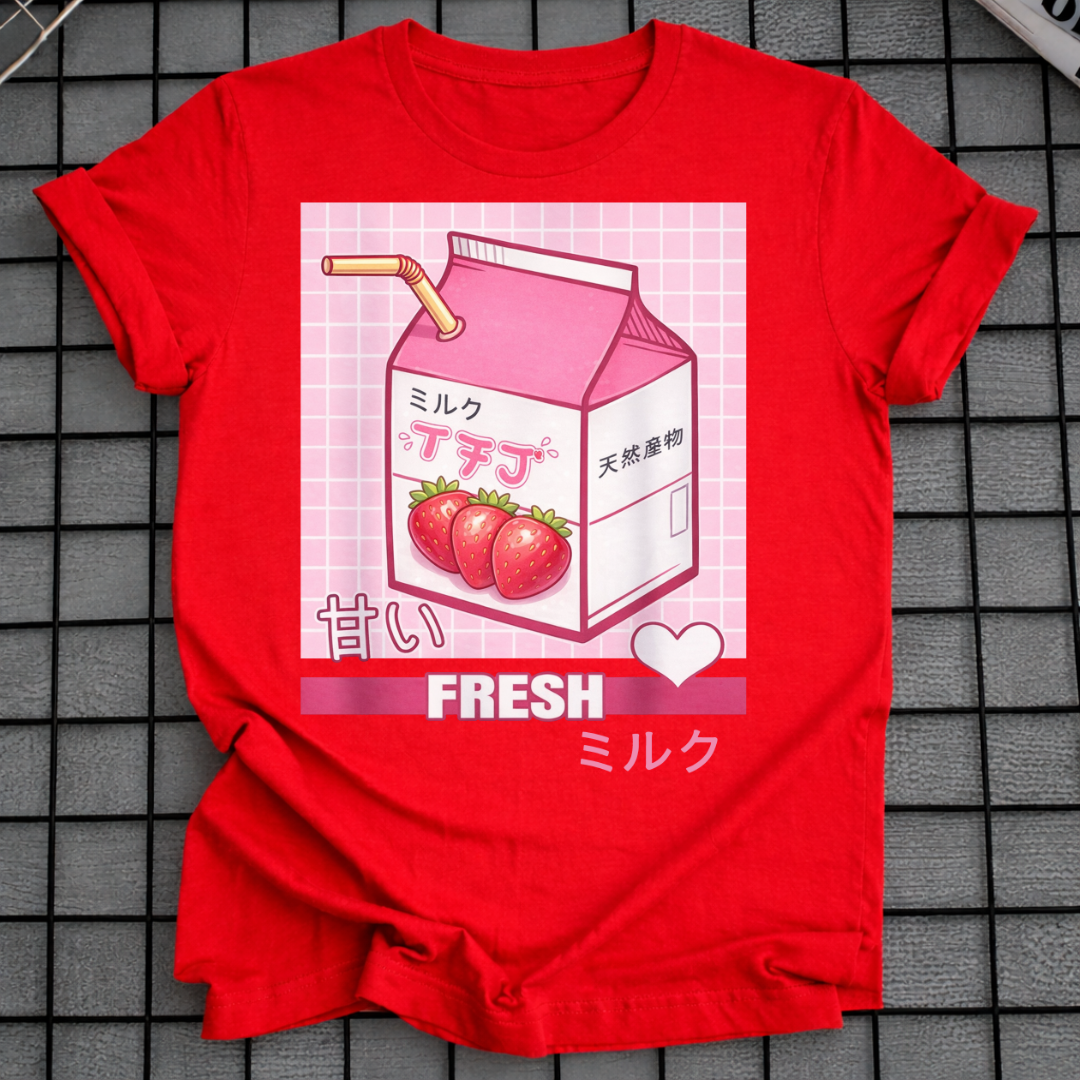 ERDBEERMILCH-T-SHIRT