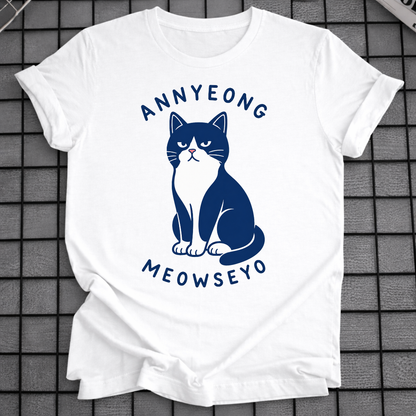 ANNYEONG MEOWSEYO T-SHIRT