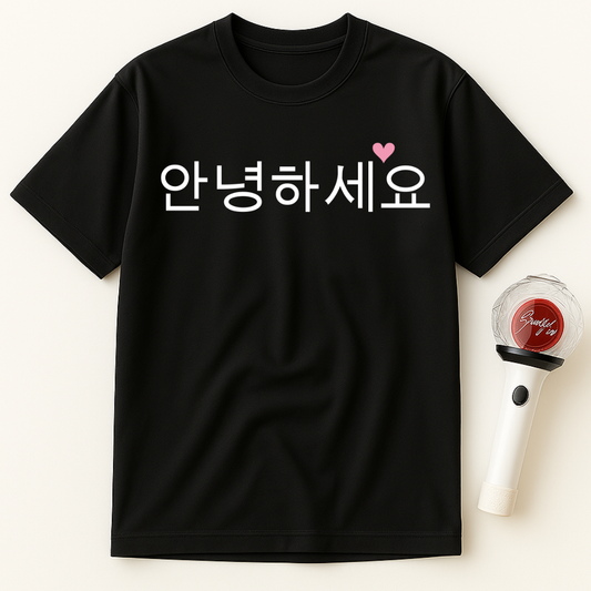 ANNYEONGHASEYO HELLO UNISEX T-SHIRT