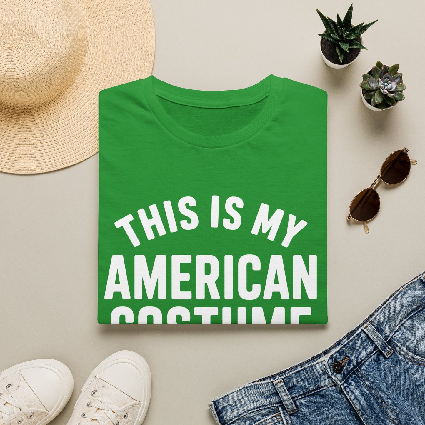 This Is My American Costume T-Shirt (I’m Really Korean)
