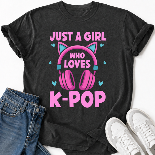 K-POP KATZENOHREN-T-SHIRT