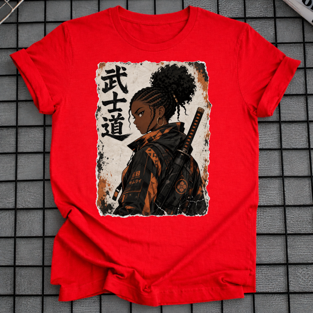 AFRO SAMURAI KANJI T-SHIRT