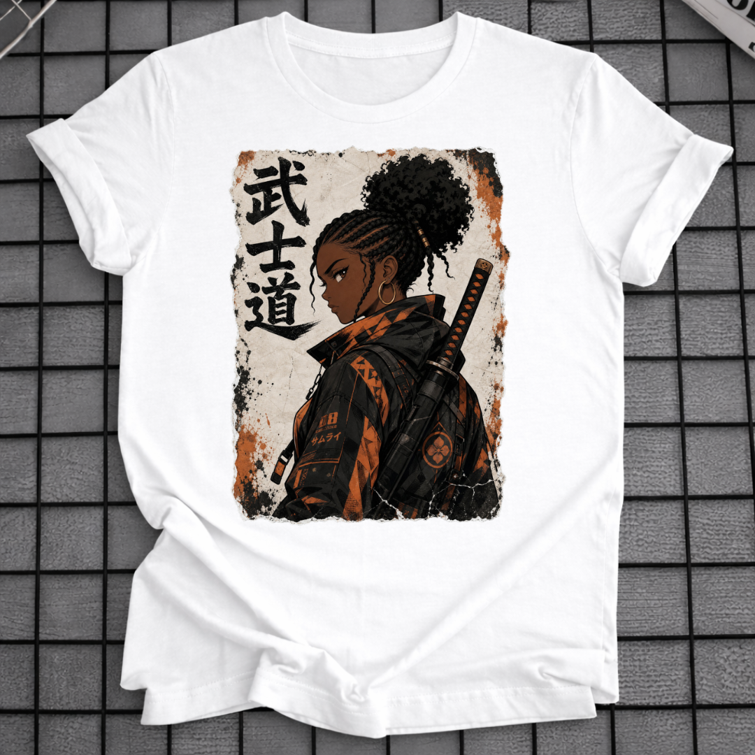 AFRO SAMURAI KANJI T-SHIRT