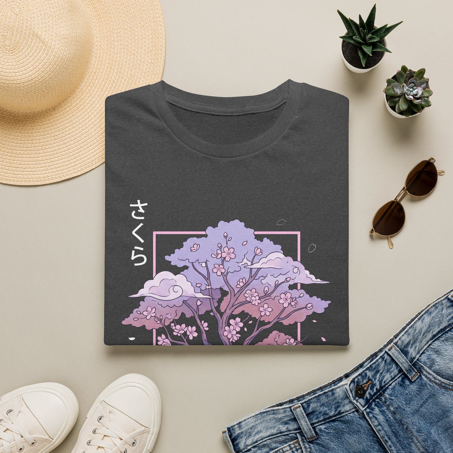 Sakura Cherry Blossom T-Shirt — Japanese Tree Graphic Tee