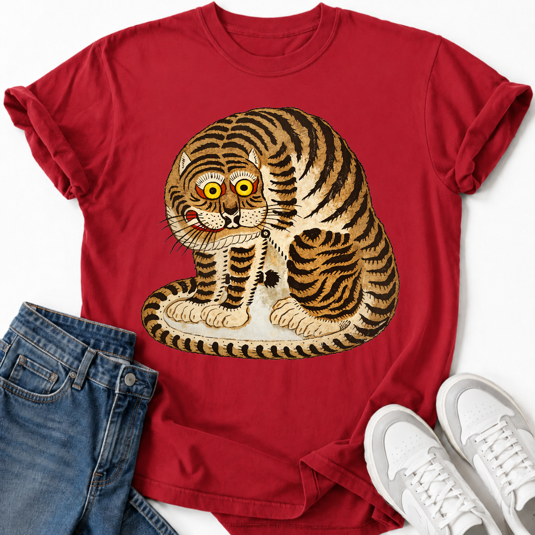 KOREA TIGER ART T-SHIRT