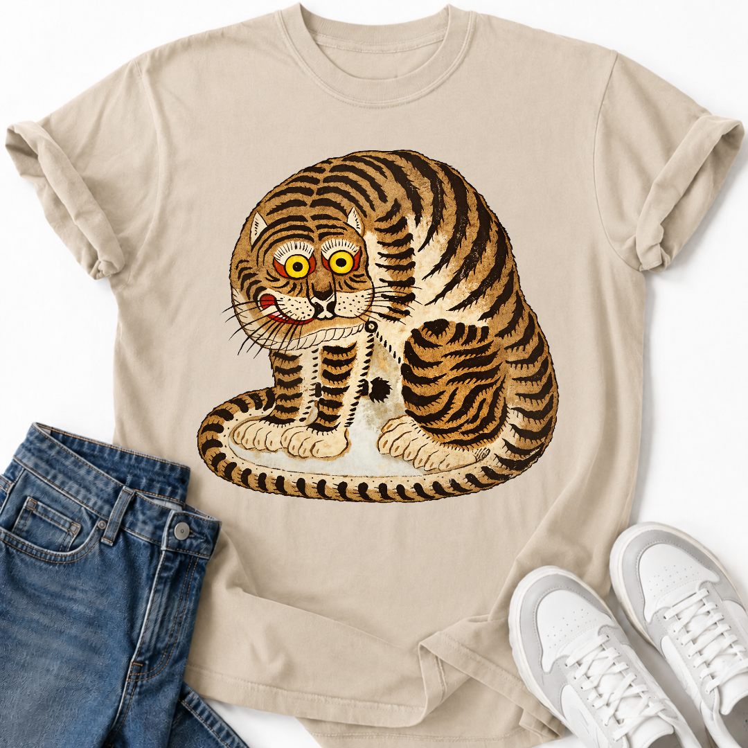 KOREA TIGER ART T-SHIRT