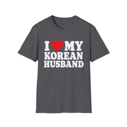 I LOVE MY KOREAN HUSBAND T-SHIRT