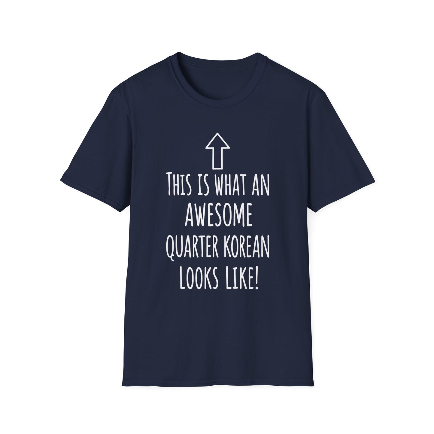 Quarter Korean T-Shirt - "This Is What An Awesome Quarter Korean Looks Like" Graphic Tee