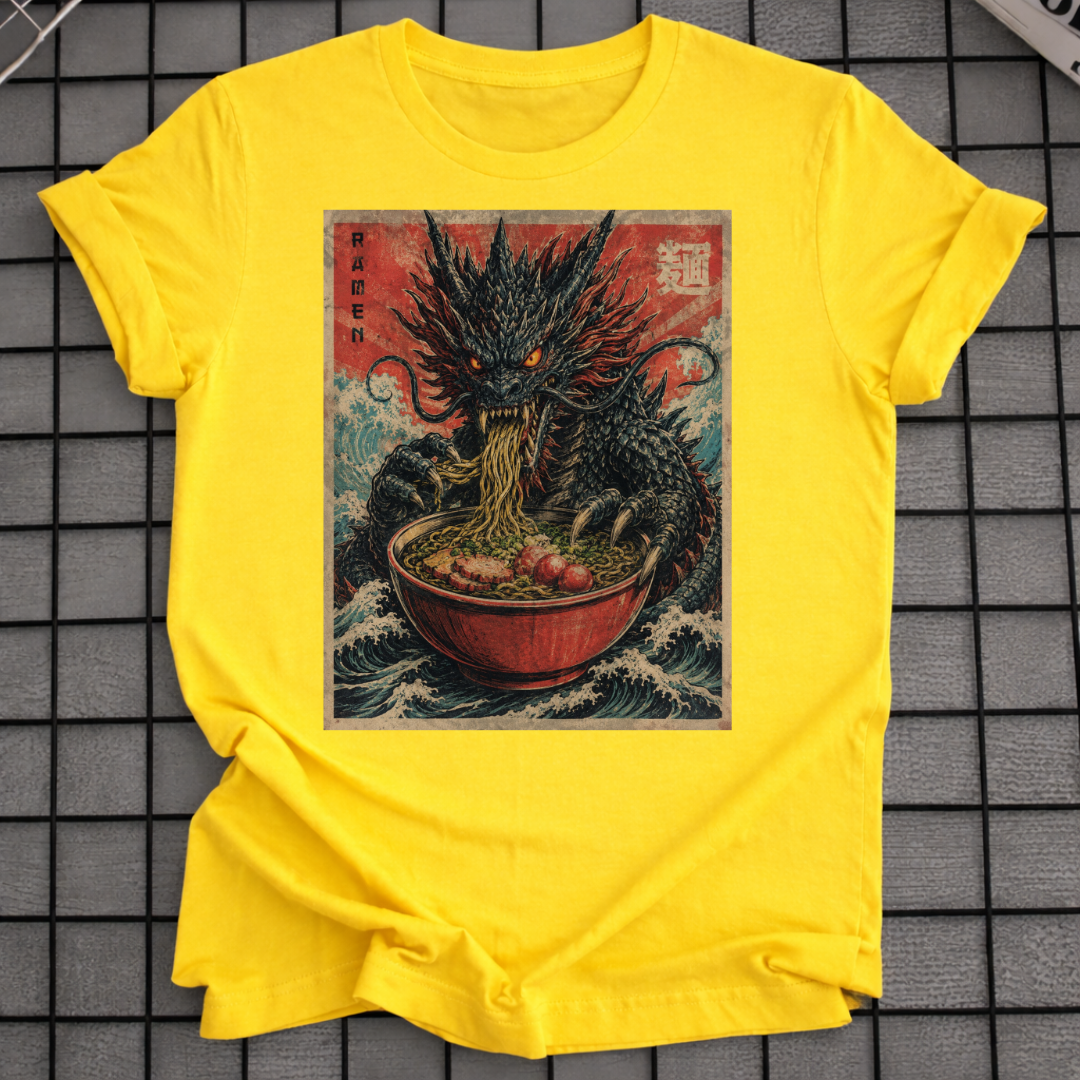 JAPANISCHES MONSTER-NUDEL-T-SHIRT