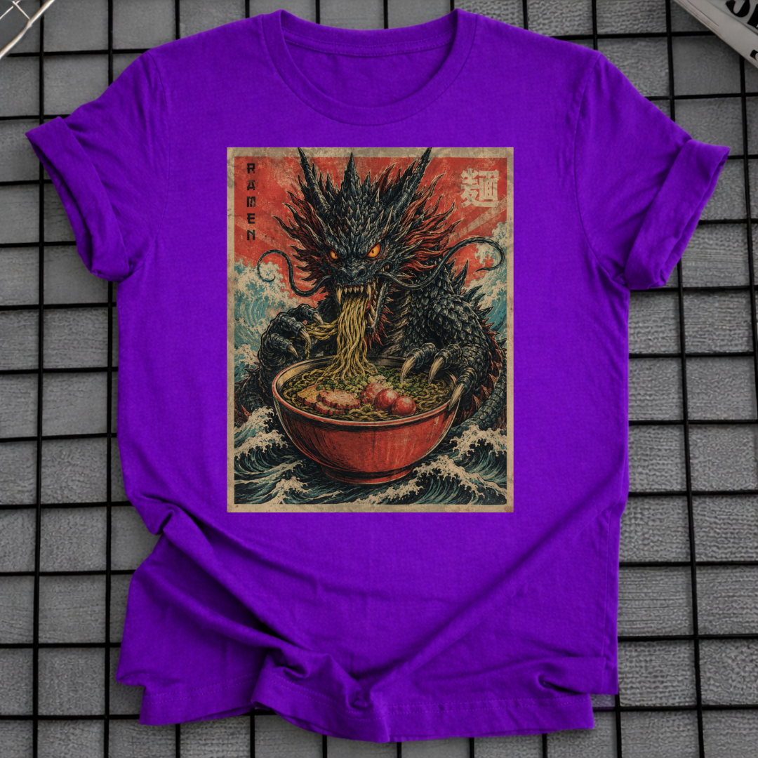 JAPANISCHES MONSTER-NUDEL-T-SHIRT