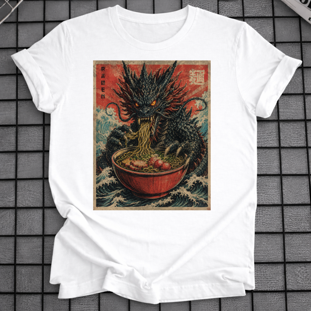 JAPANISCHES MONSTER-NUDEL-T-SHIRT