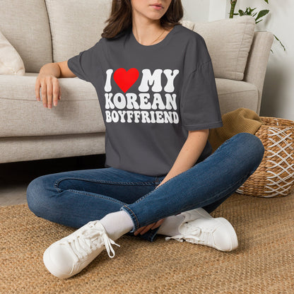 I LOVE MY KOREAN BOYFRIEND T-SHIRT