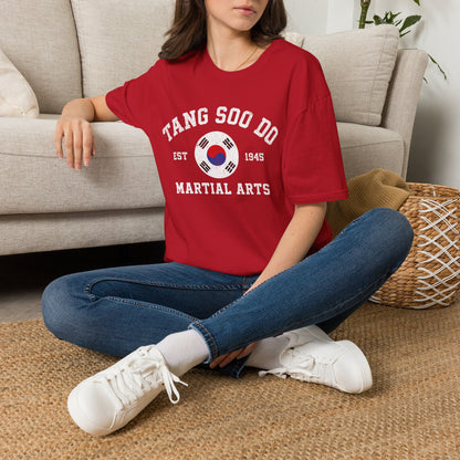 Tang Soo Do Martial Arts T-Shirt – Korean Flag Tae Kwon Do Training Tee (Est. 1945)