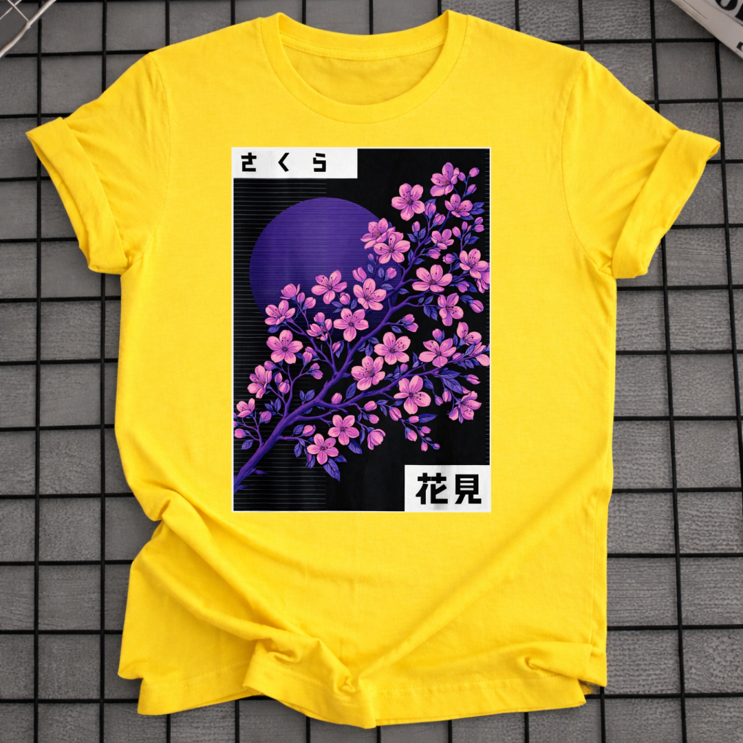 ÄSTHETISCHES SAKURA T-SHIRT