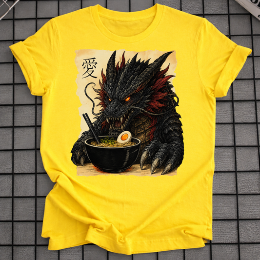JAPANESE KAIJU RAMEN T-SHIRT