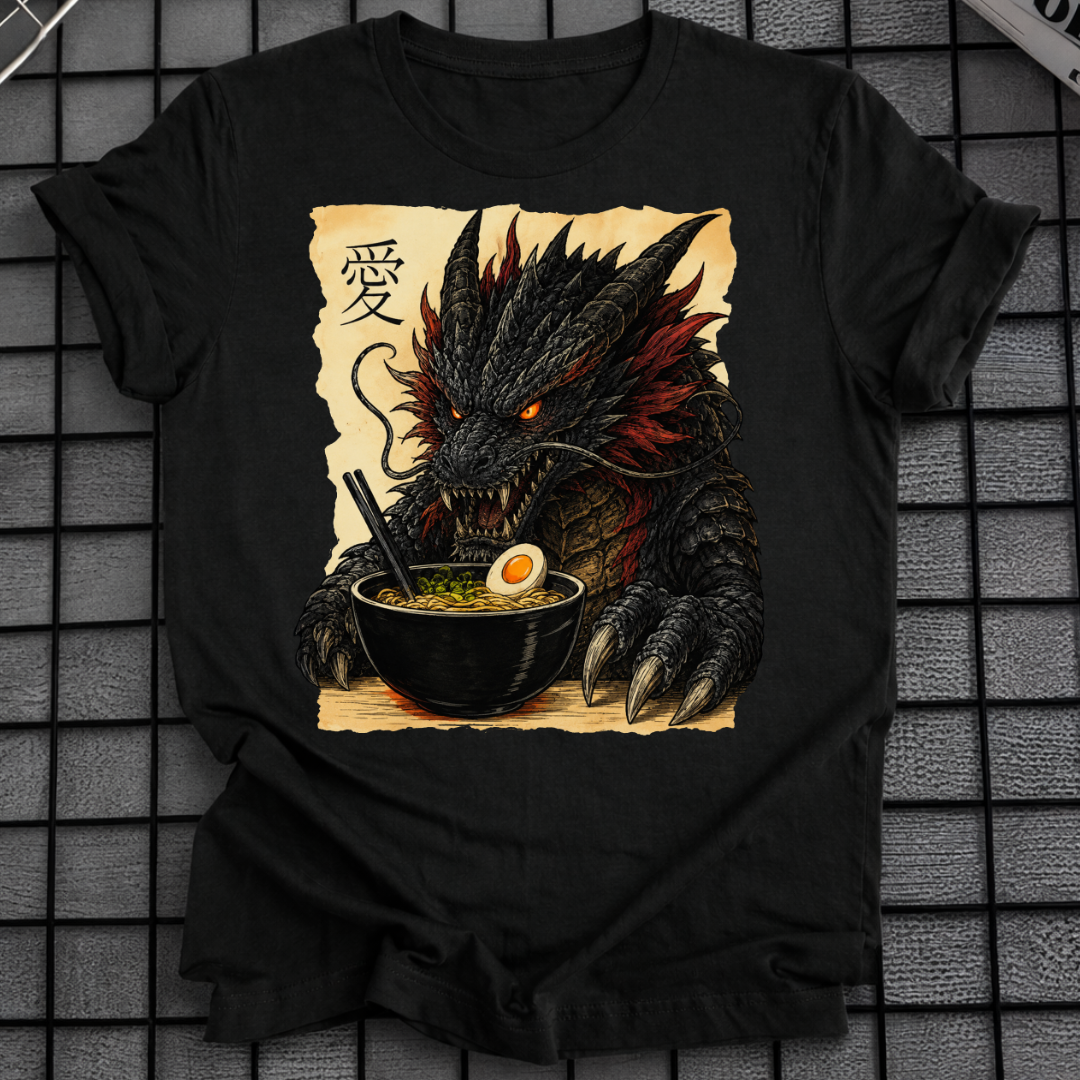 JAPANISCHES KAIJU RAMEN T-SHIRT