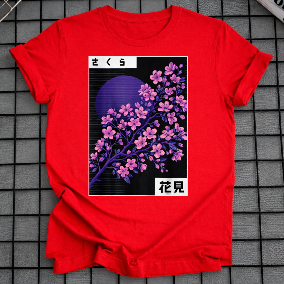 ÄSTHETISCHES SAKURA T-SHIRT