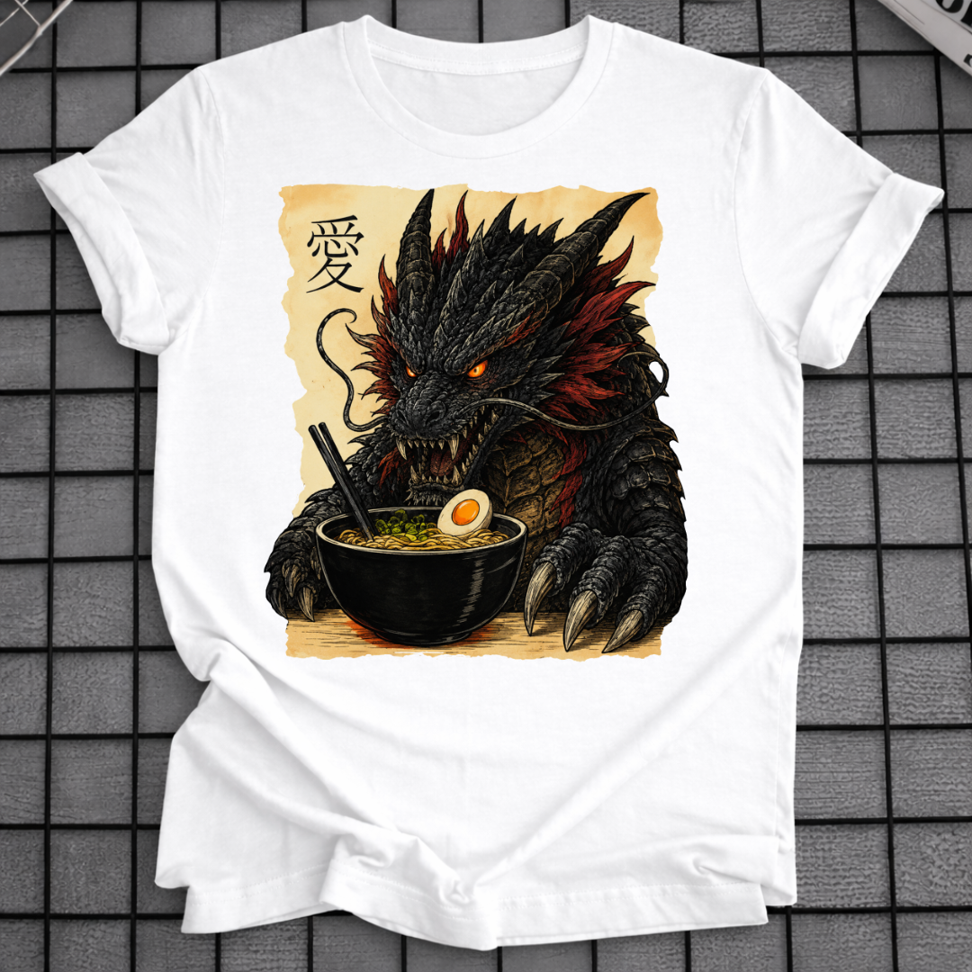 JAPANISCHES KAIJU RAMEN T-SHIRT