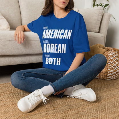 BORN AMERICAN RAISED KOREAN T-SHIRT
