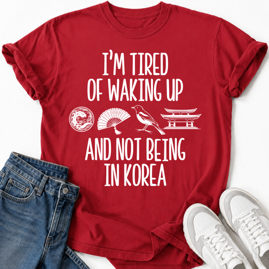 NICHT IN KOREA T-SHIRT