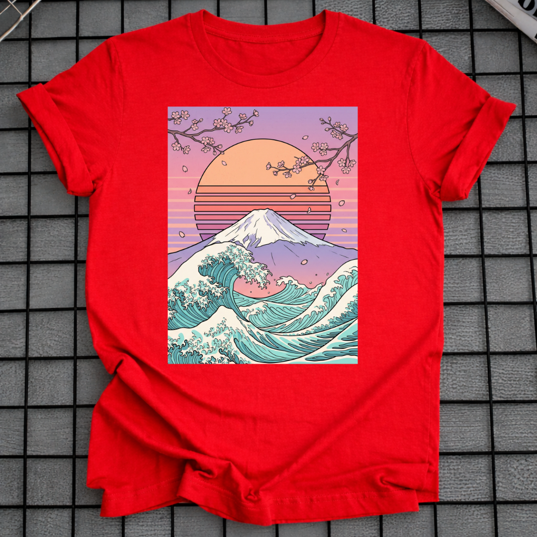 MOUNT FUJI WAVE T-SHIRT