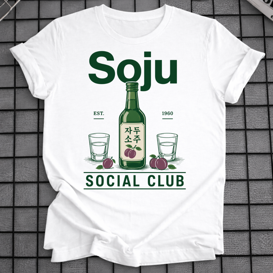 PLUM SOJU SOCIAL CLUB T-SHIRT
