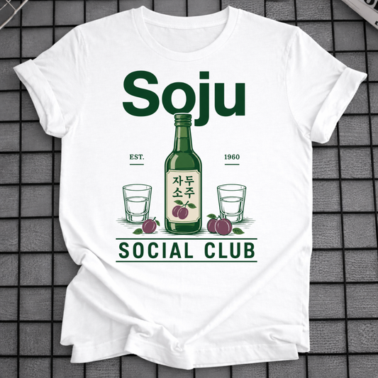 PLUM SOJU SOCIAL CLUB T-SHIRT