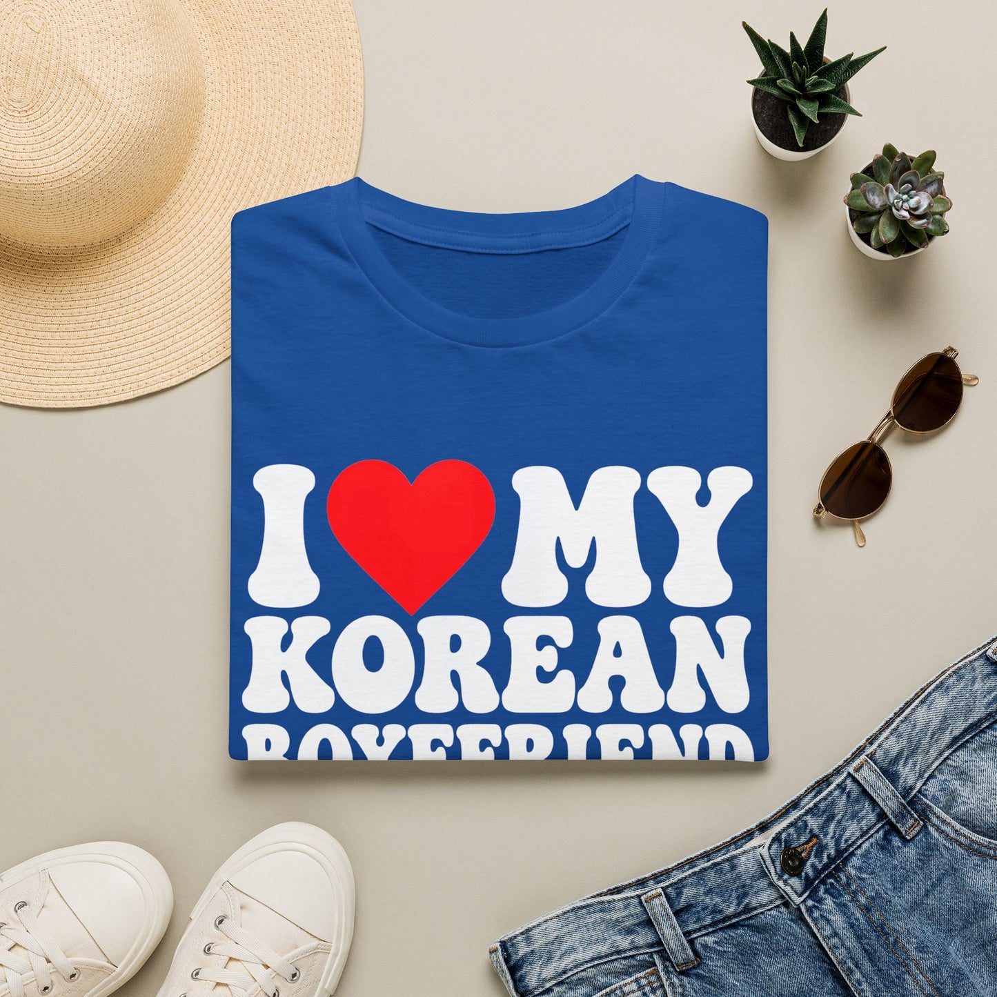 I LOVE MY KOREAN BOYFRIEND T-SHIRT