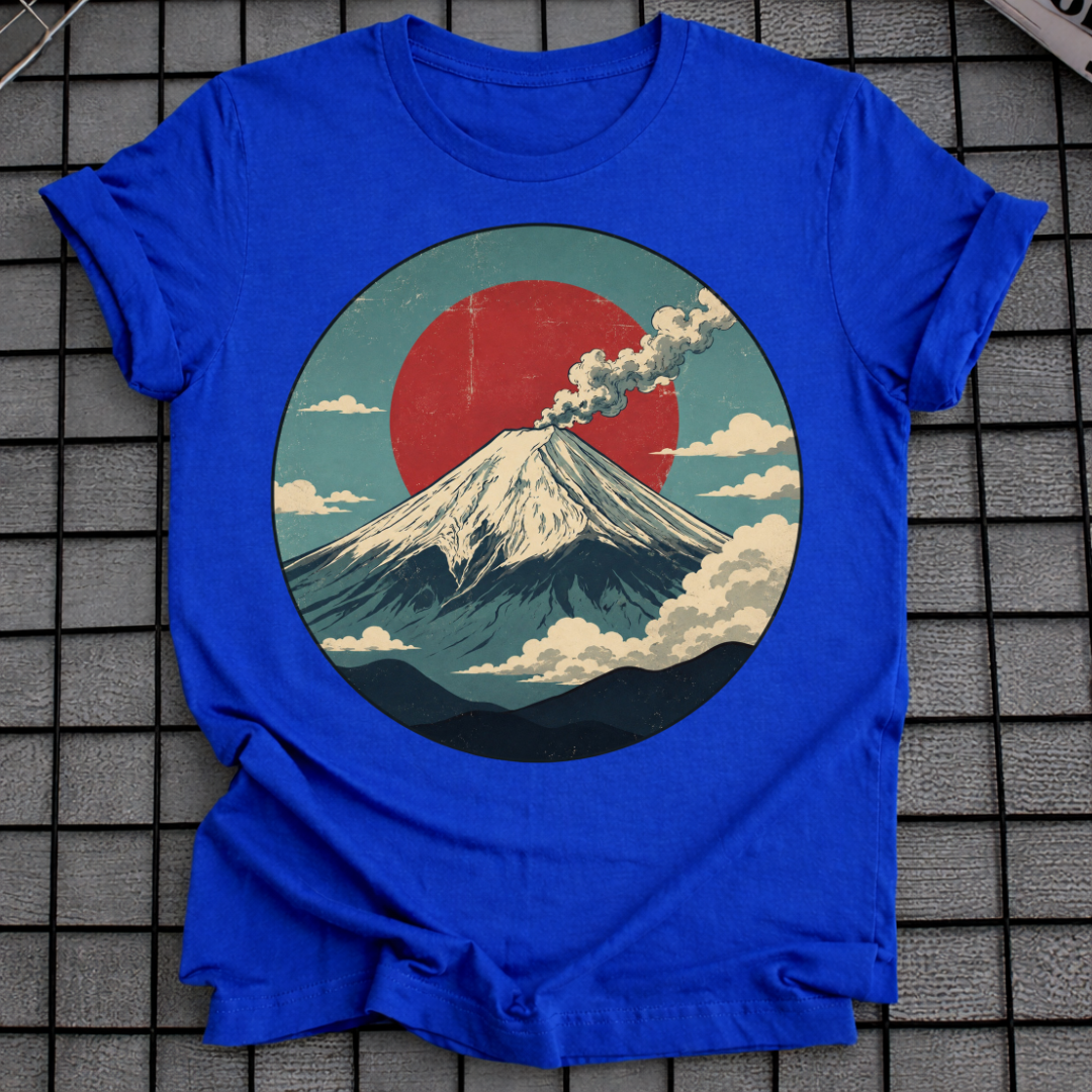 MOUNT FUJI RED SUN T-SHIRT