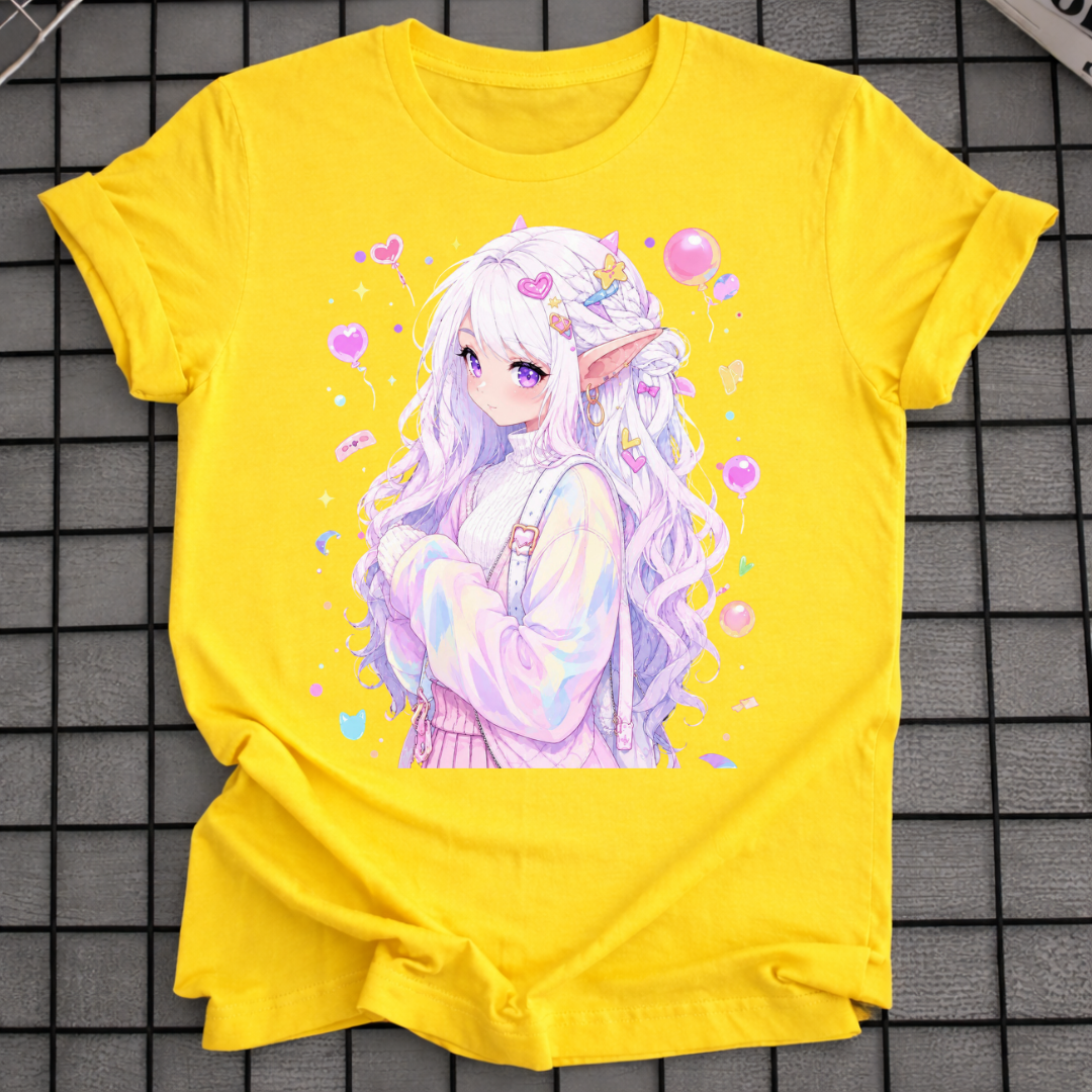 ANIME PASTEL GIRL T-SHIRT