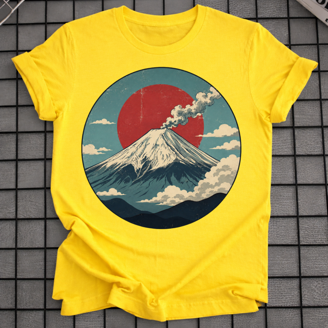 MOUNT FUJI RED SUN T-SHIRT