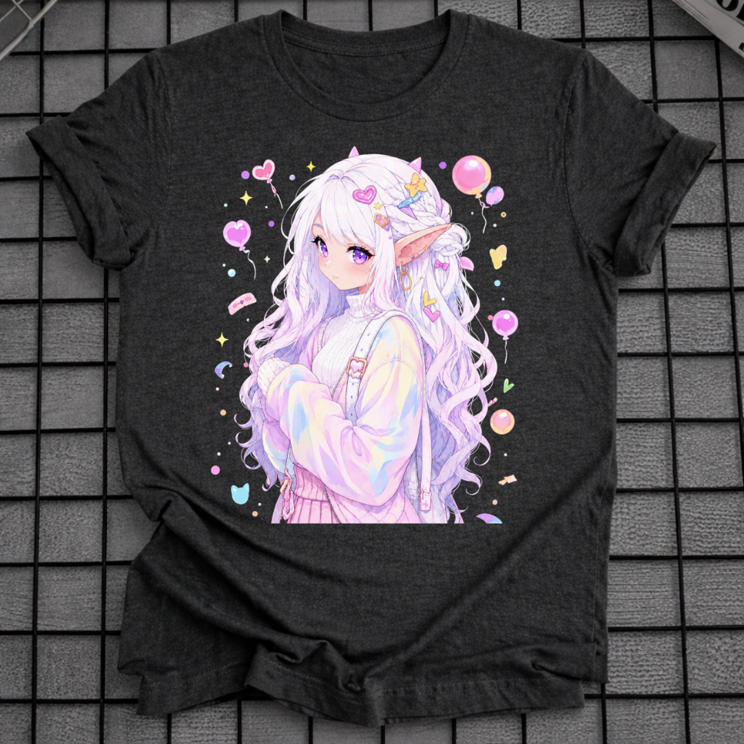 ANIME PASTEL GIRL T-SHIRT