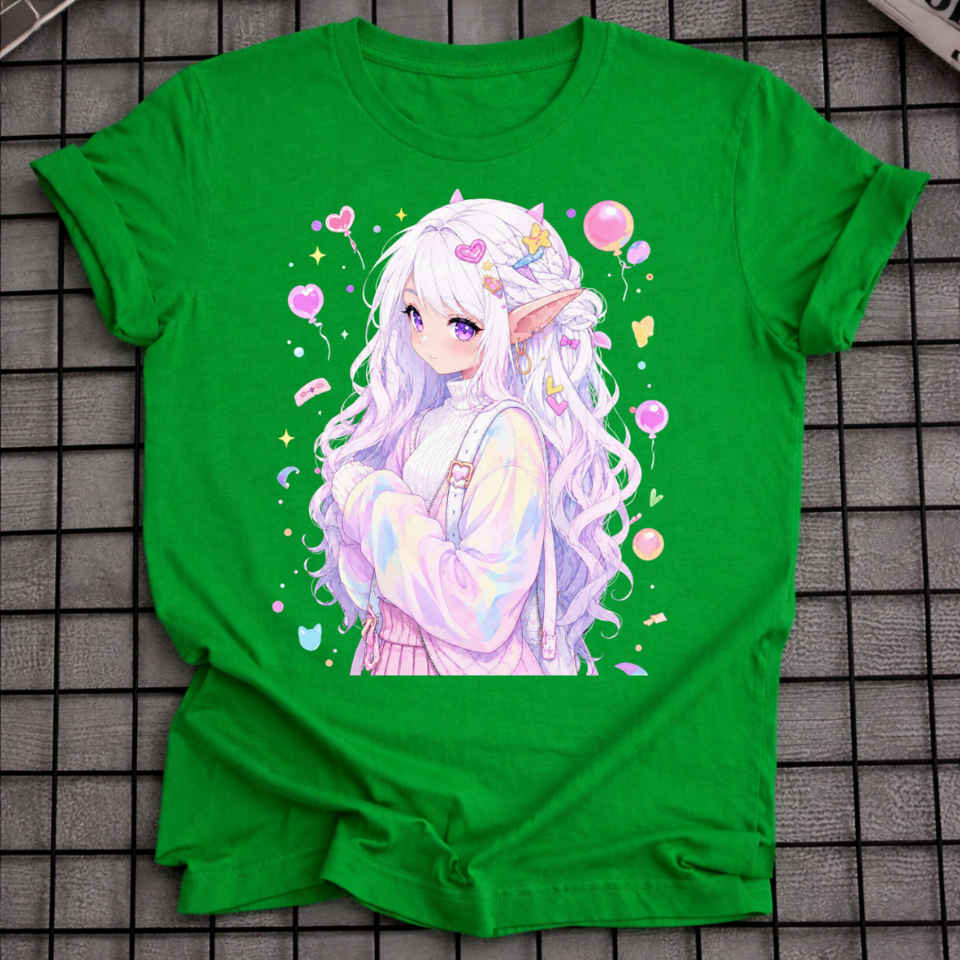 ANIME PASTEL GIRL T-SHIRT
