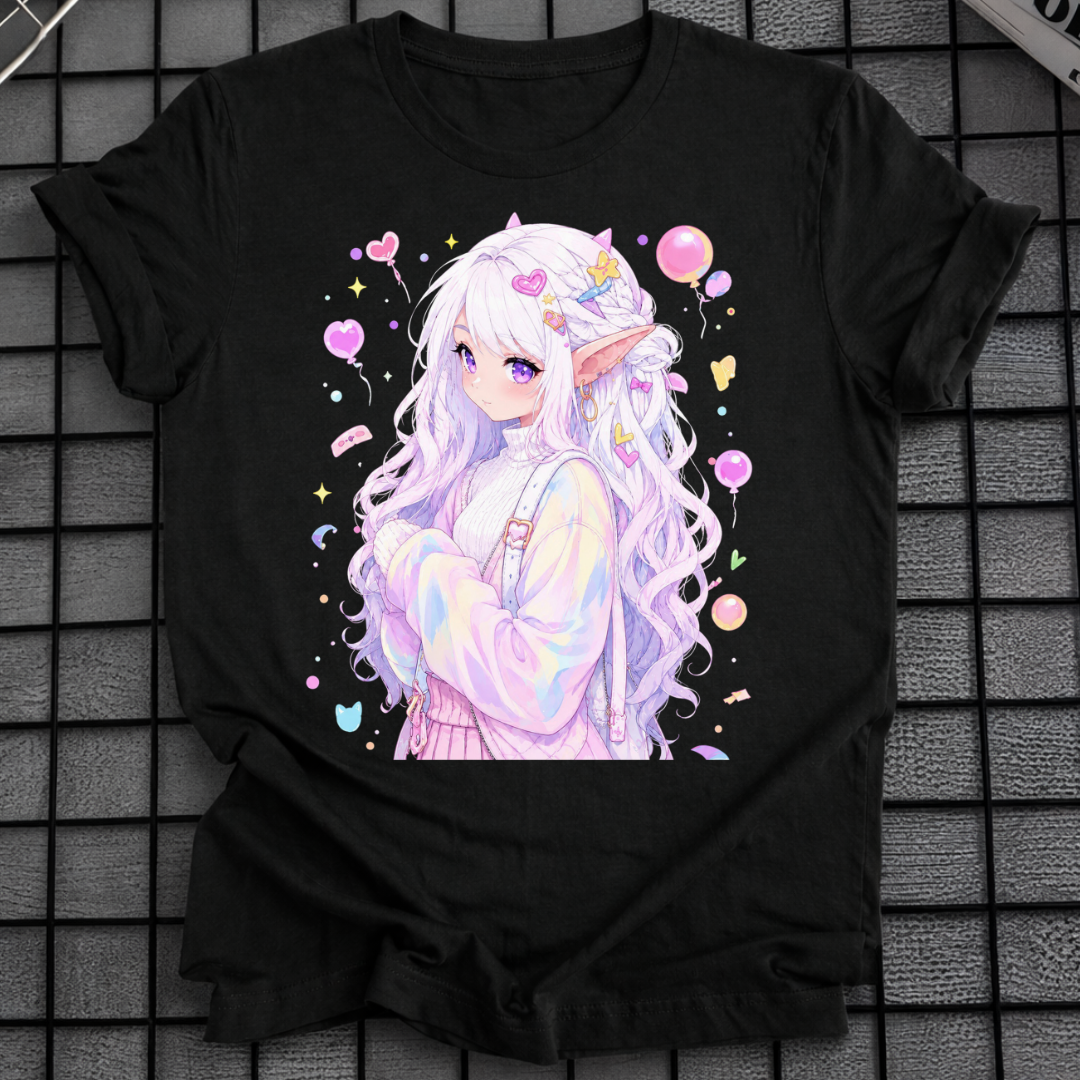 ANIME PASTEL GIRL T-SHIRT