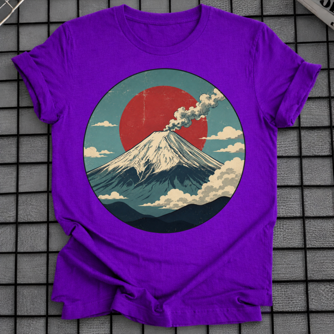 MOUNT FUJI RED SUN T-SHIRT