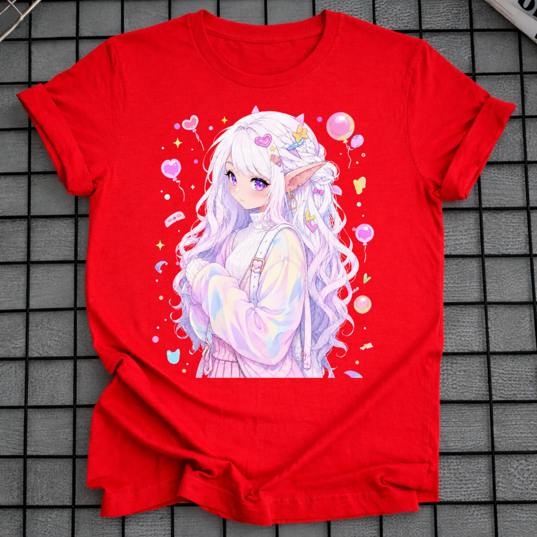 ANIME PASTEL GIRL T-SHIRT