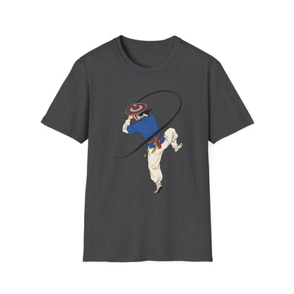 Cowboy Roper Graphic T-Shirt — Western Rodeo Roping Design