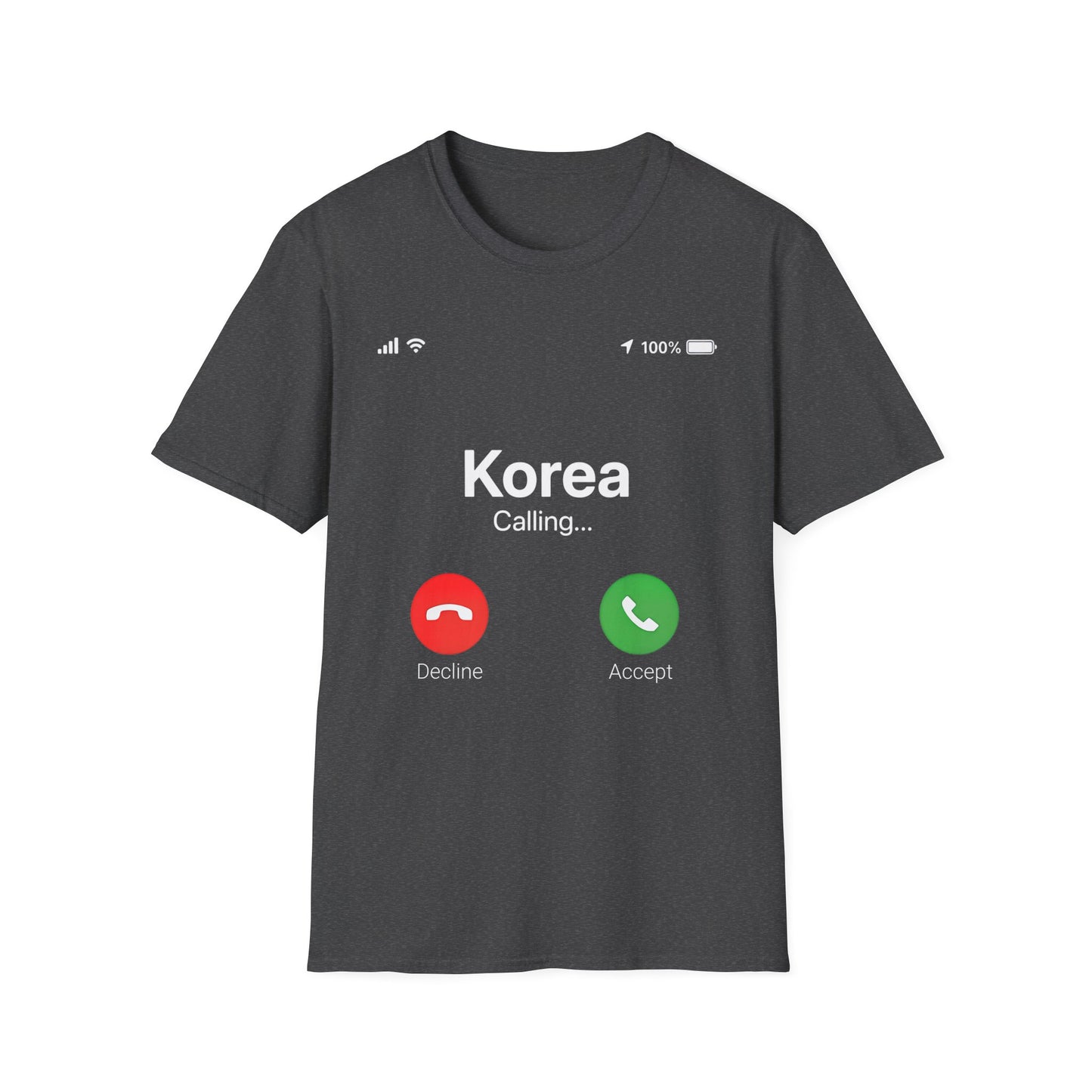 Korea Calling T-Shirt — Travel & Korea Lover Graphic Tee