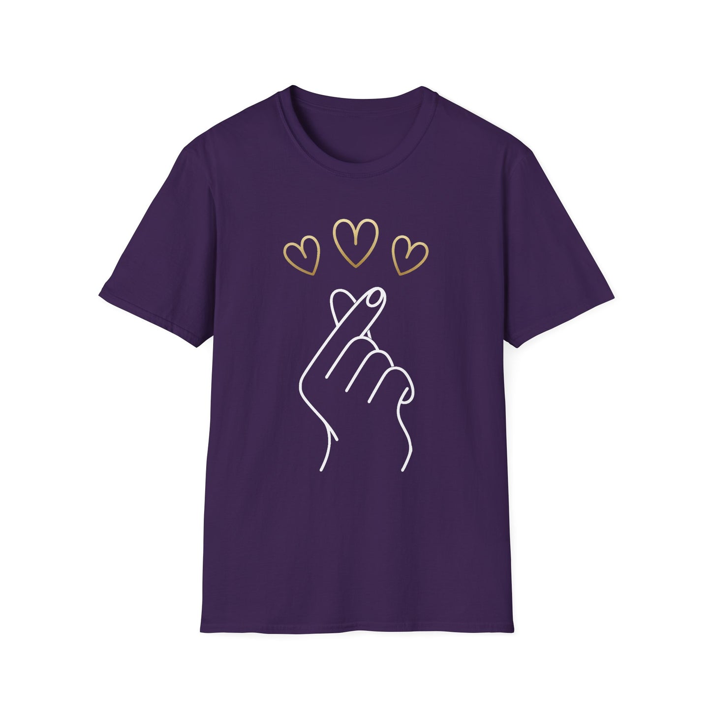 Heartfelt Gesture Unisex Softstyle T-Shirt - Cute Love Design