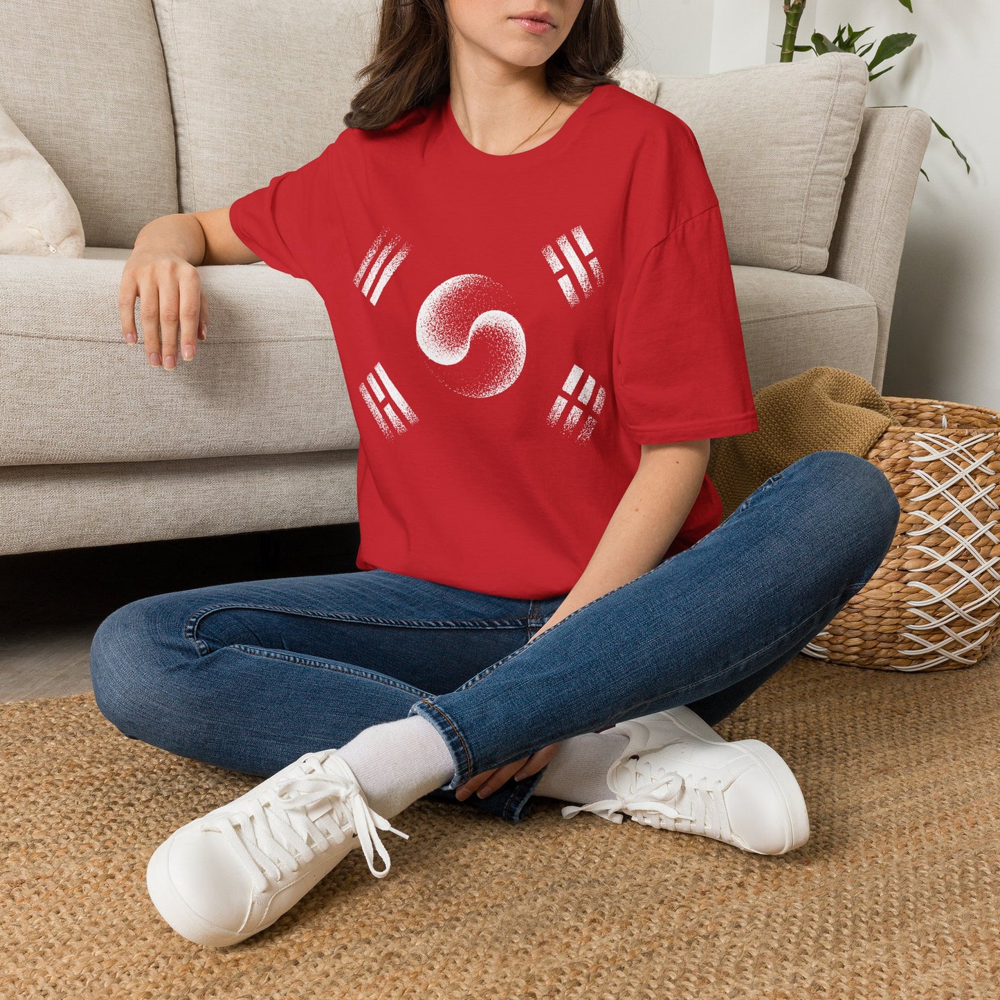 Yin Yang Taeguk T-Shirt — Korean Flag Inspired Peace Symbol Tee