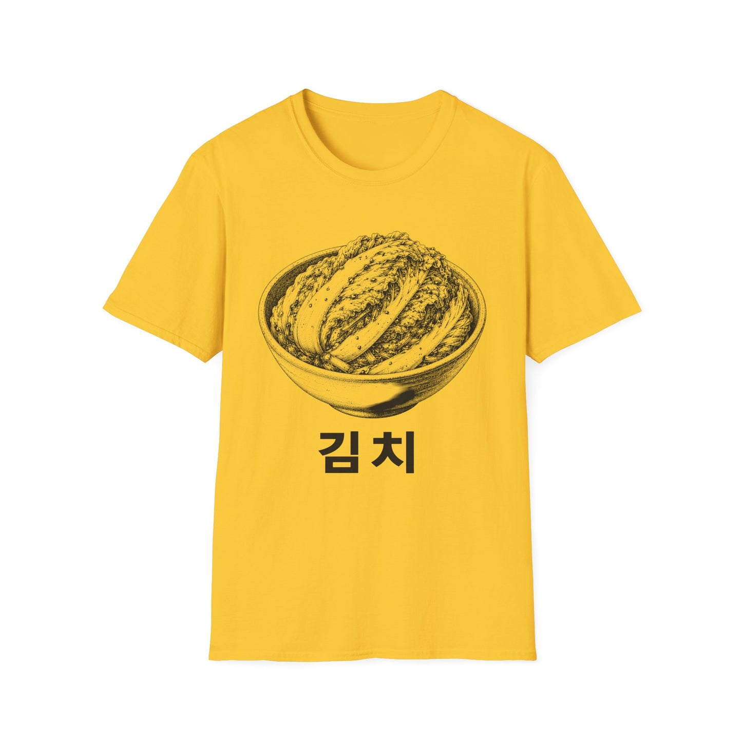 Kimchi T-Shirt — Vintage Bowl of Kimchi Korean Food Graphic Tee