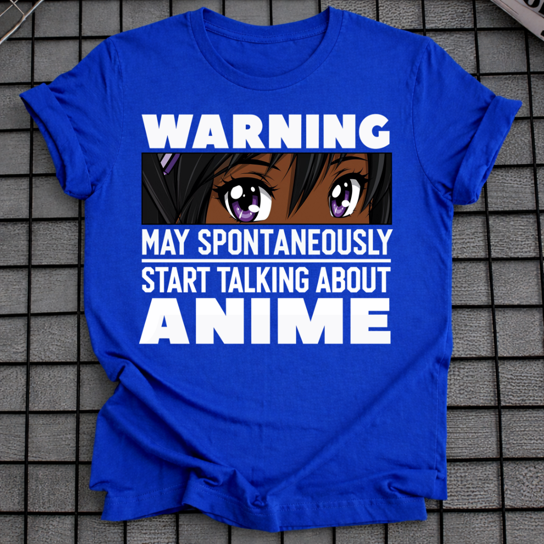 SPRECHE ÜBER ANIME T-SHIRT