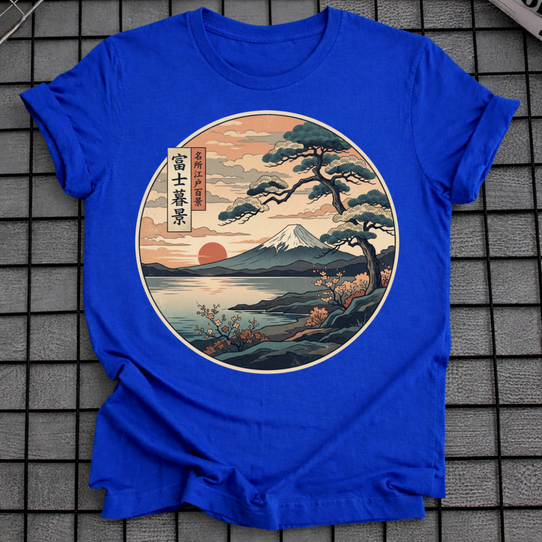 MOUNT FUJI SUNSET T-SHIRT