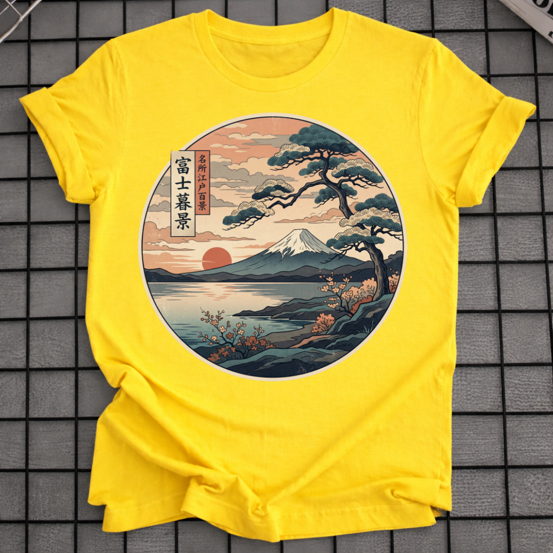MOUNT FUJI SUNSET T-SHIRT