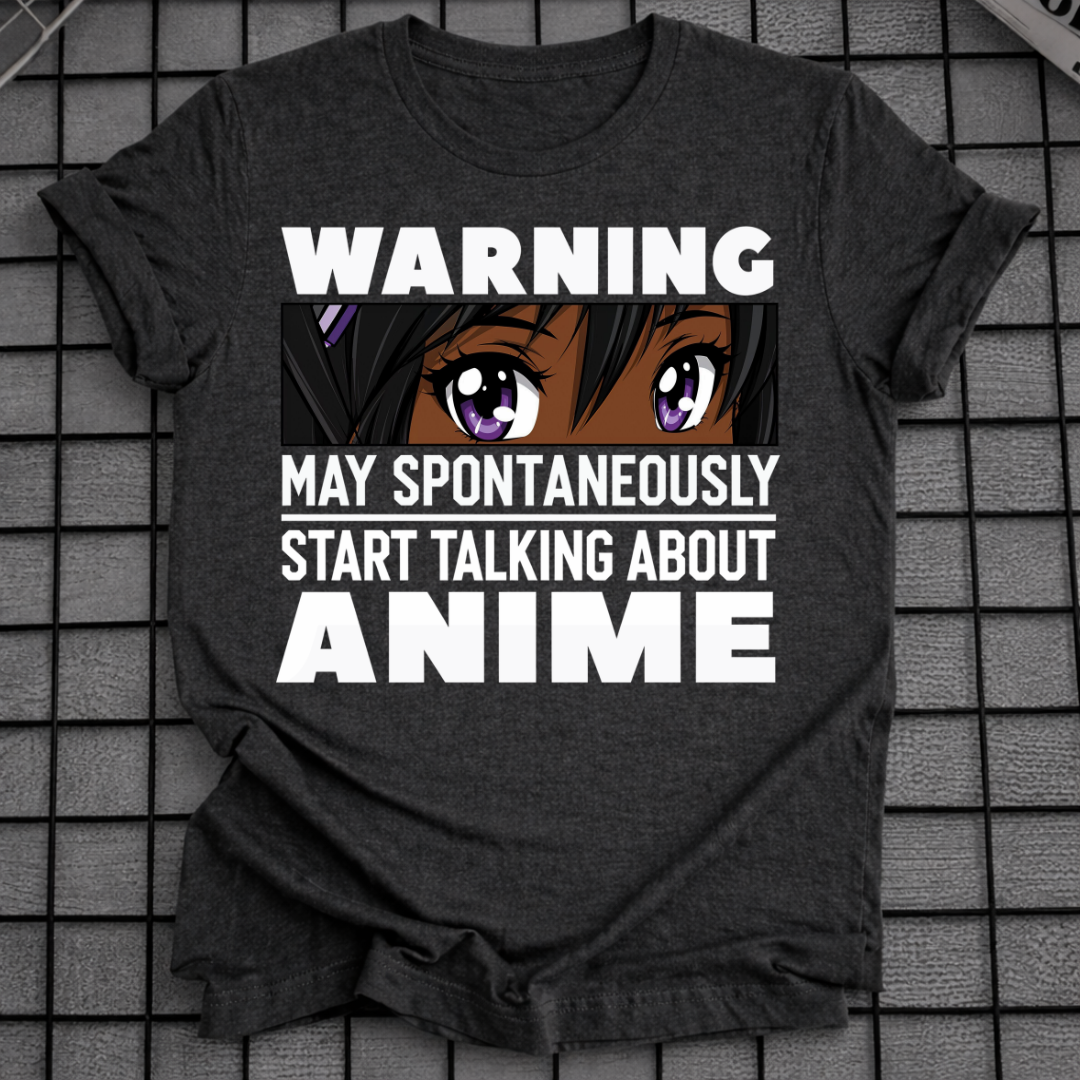 SPRECHE ÜBER ANIME T-SHIRT