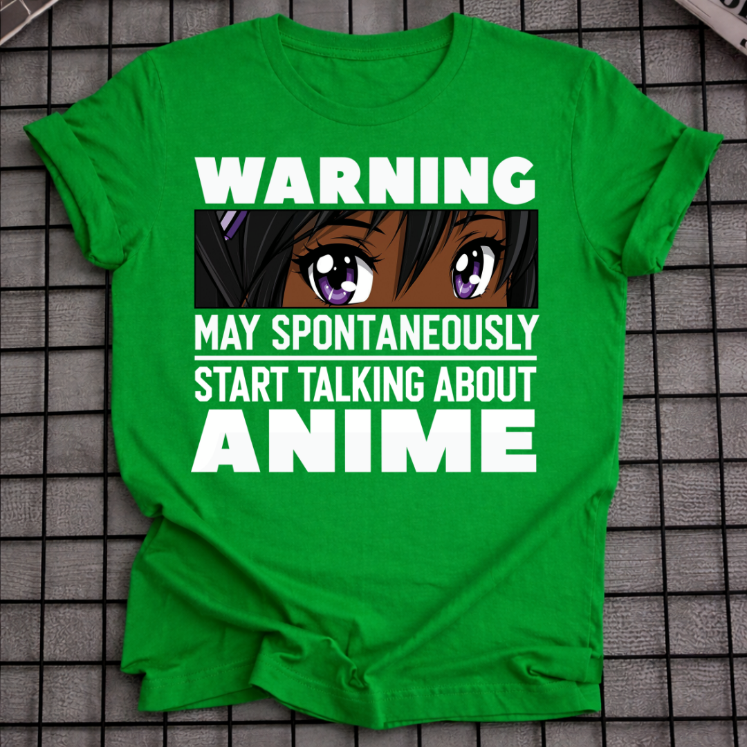 SPRECHE ÜBER ANIME T-SHIRT