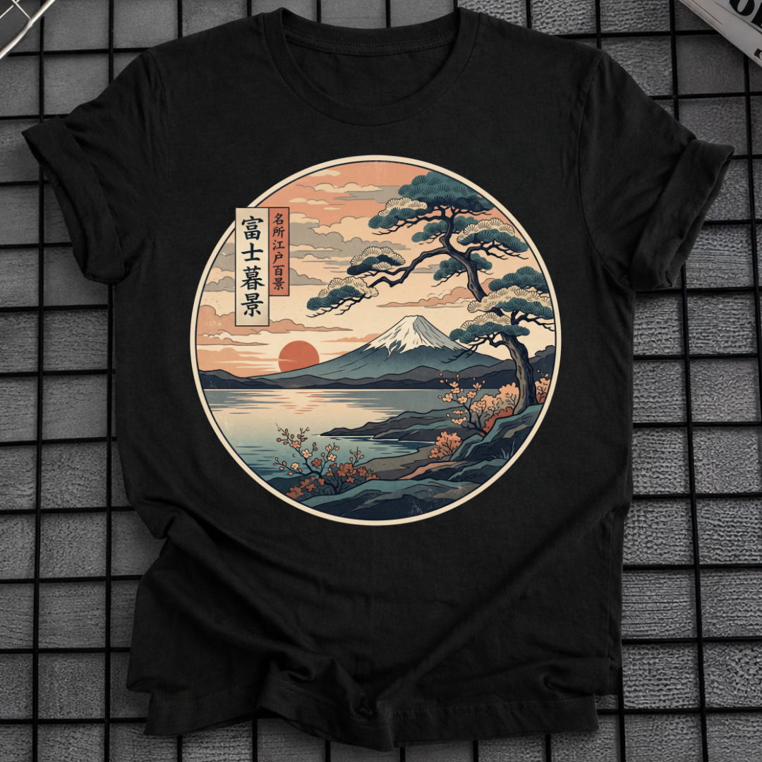 MOUNT FUJI SUNSET T-SHIRT