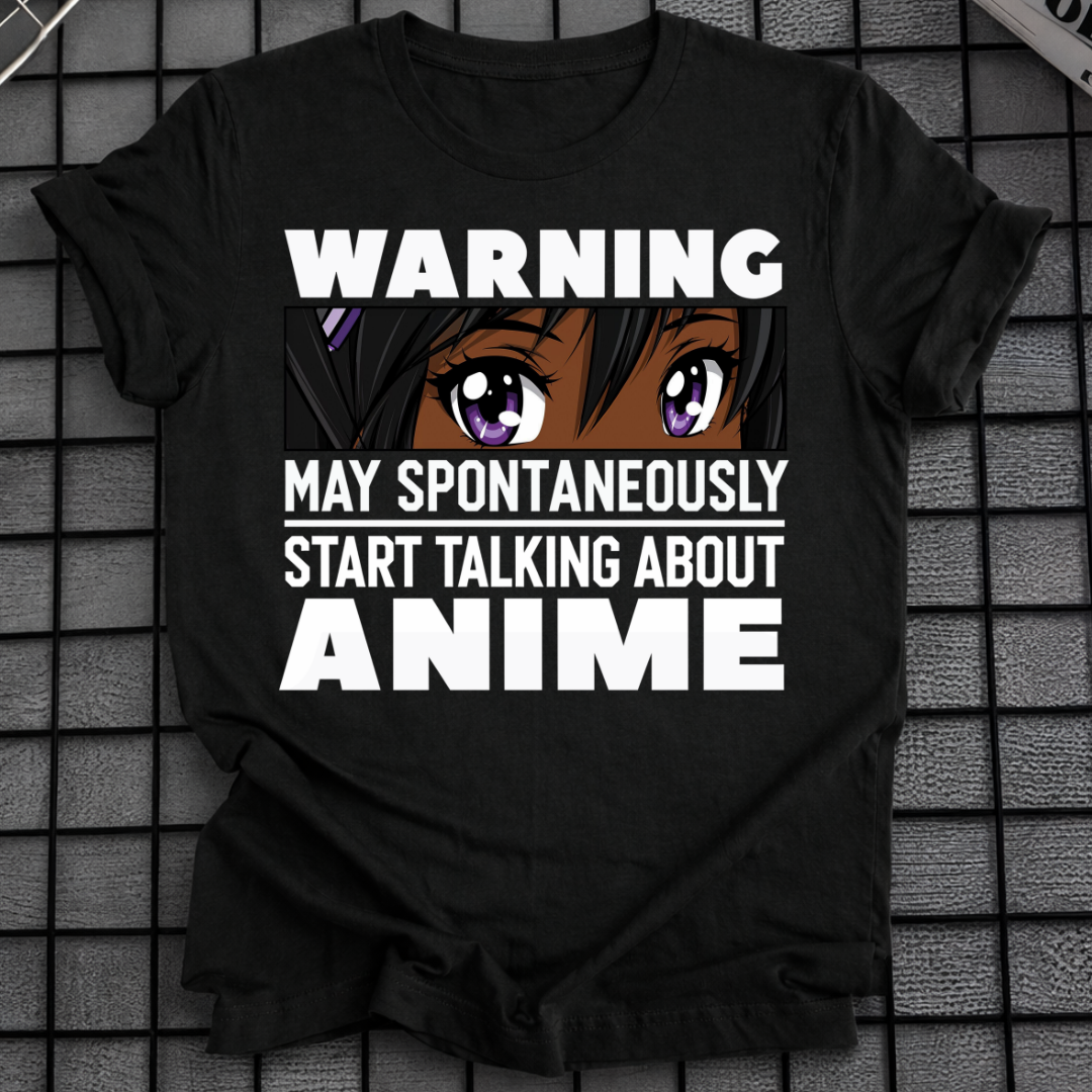 SPRECHE ÜBER ANIME T-SHIRT